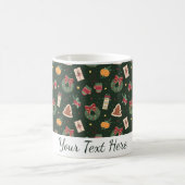 Cute Personalized Christmas Mug Kaffeetasse (Mittel)