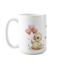 Cute Personalized Duckling Mug
