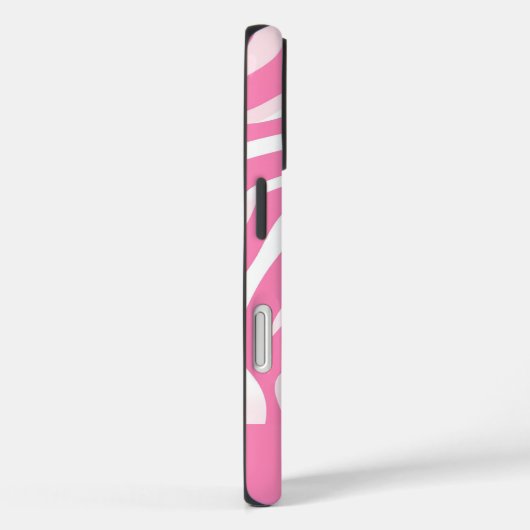 Cute Personalized Pink Zebra Print iPhone  Case-Mate iPhone Hülle (Rückseite / Rechts)