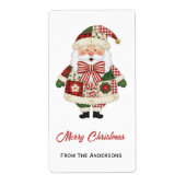 Cute Personalized Santa Christmas Holiday (Vorne)