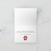 Cute Pet Adoption Vielen Dank Karten (Innenseite)