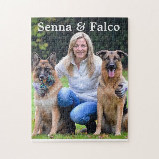 Cute Pets Puzzle Personalized (Vertikal)