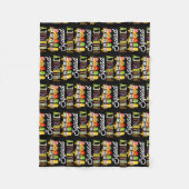 Cute Pharmacy Squad Pharmacist Sombrero Pills Fleecedecke (Vorderseite)