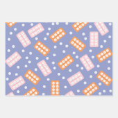 Cute Pharmacy Tech Wrapping Paper Geschenkpapier Set (Vorderseite)