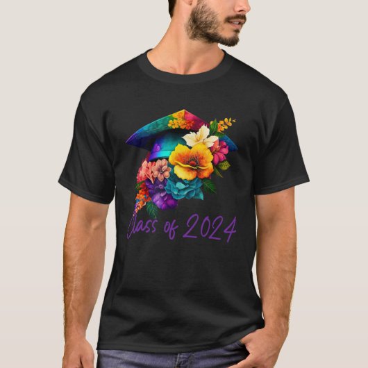 Cute PhD Graduation 2024 Doctorate Degree Psycholo T-Shirt (Vorderseite)