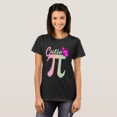 Cute Pi Day Math Day Teacher Women girls Cutie Pi  T-Shirt (Vorne ganz)