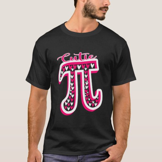 Cute Pi Day Math Day Teacher Women girls Cutie Pi  T-Shirt (Vorderseite)