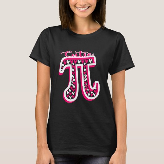 Cute Pi Day Math Day Teacher Women girls Cutie Pi T-Shirt (Vorderseite)