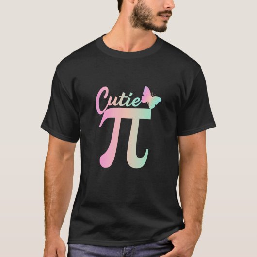 Cute Pi Day Math Day Teacher Women girls Cutie Pi  T-Shirt (Vorderseite)