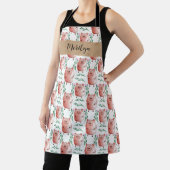 Cute Pig Apron –Farm Animal Kitchen & Baking Apron Schürze (InSitu)