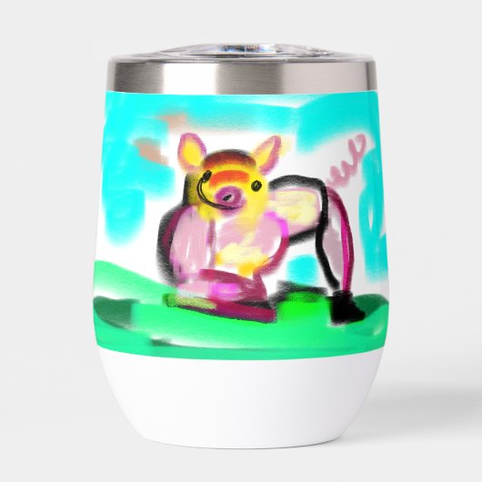 Cute pig art  (Vorderseite)