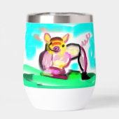 Cute pig art  (Rückseite)