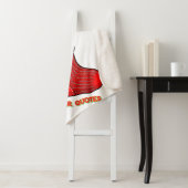 Cute Pig in Christmas Stocking Sherpadecke (Beispiel)