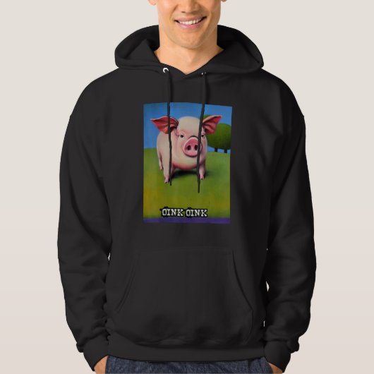 Cute Pig Piggie Oink Oink 36 Hoodie (Vorderseite)