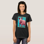 Cute Pig Piggie Oink Oink 44 T-Shirt (Vorne ganz)