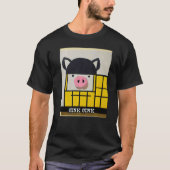 Cute Pig Piggie Oink Oink 48 T-Shirt (Vorderseite)