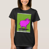 Cute Pig Piggie Oink Oink 7 T-Shirt (Vorderseite)