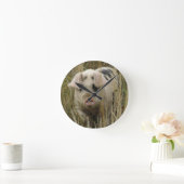 Cute Pig Wall Clock Runde Wanduhr (Zuhause)