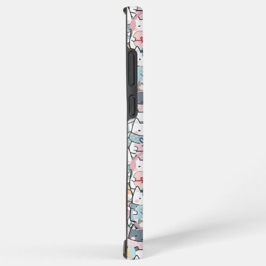 Cute Pink and Purple Anime Jumble Samsung Galaxy Hülle (Rechte Seite)