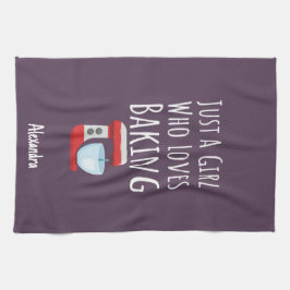 Cute Pink Baking Gifts For Baby Girls Kids Baker Geschirrtuch