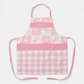Cute Pink Bows and Coquette Grace Trendy Apron Schürze (Vorderseite)