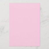 Cute Pink Cherry on Top First Birthday Einladung (Rückseite)