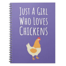 Cute Pink Chicken Gifts For Girls Farm Animals Kid