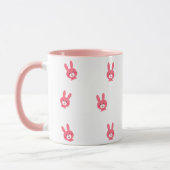 Cute Pink Feminine Coffee Cup Tasse (Links)