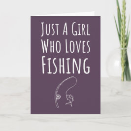 Cute Pink Fishing Cards For Baby Girls Kids Fisher Karte