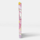 Cute Pink Floral Aesthetic Phone Case 🌸✨ iPhone Hülle (Linke Seite)