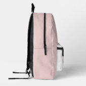 Cute Pink Girl's Backpack with Dog Bedruckter Rucksack (Links)