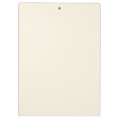 Cute Pink Heart Grid Pattern Klemmbrett (Rückseite)