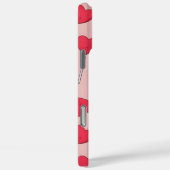 Cute Pink Heart Lollipops Seamless Pattern Case-Mate iPhone Hülle (Rückseite / Rechts)
