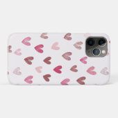 Cute Pink Heart Pattern – Romantic &Stylish Design Case-Mate iPhone Hülle (Rückseite (Horizontal))