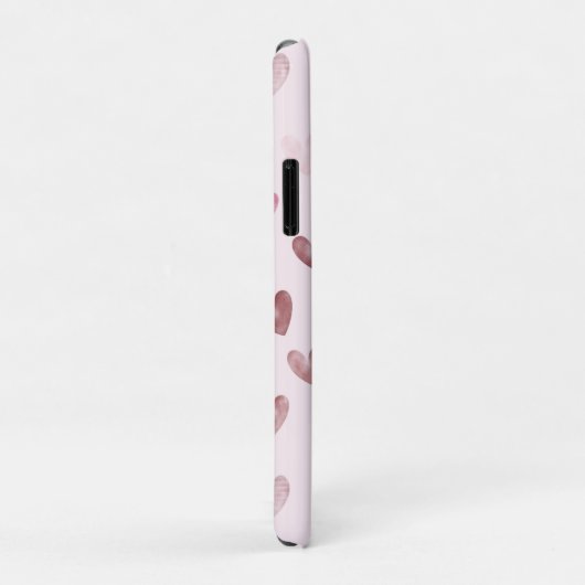 Cute Pink Heart Pattern – Romantic &Stylish Design Case-Mate iPhone Hülle (Hinten/Rechts)