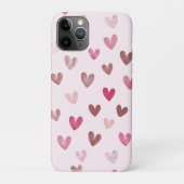 Cute Pink Heart Pattern – Romantic &Stylish Design Case-Mate iPhone Hülle (Rückseite)