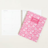 Cute Pink Hearts 20XX Spiral Planer (Anzeige)