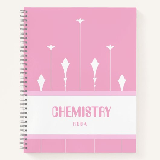 Cute pink Notebook Notizblock (Vorderseite)