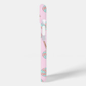 Cute Pink Pastel Lollipop Seamless Pattern Case-Mate iPhone Hülle (Rückseite / Links)