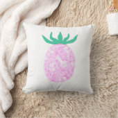 Cute Pink Pineapple Kissen (Decke)