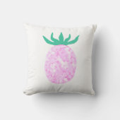 Cute Pink Pineapple Kissen (Vorderseite)