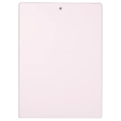 Cute Pink Strawberry Pattern – Kawaii Girly Klemmbrett (Rückseite)