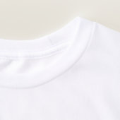 Cute Pink Teddy Bear Heart Kids Long Sleeve Shirt (Detail - Halsausschnitt (in Weiß))