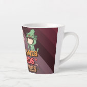 Cute Pixel Gamer Friends Art Piece Milchtasse (Rechts)