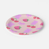 cute plate pappteller (Schrägansicht)