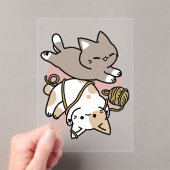 Cute Playful Cats Design – Fun Paws and Play Art Acryleinladungen (Insitu (Handheld))