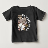 Cute Playful Cats Design – Fun Paws and Play Art Baby T-shirt (Vorderseite)