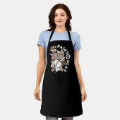 Cute Playful Cats Design – Fun Paws and Play Art Schürze (Getragen)