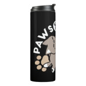Cute Playful Cats Design – Fun Paws and Play Art Thermosbecher (Nach links gedreht)