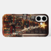 Cute Pocket Cat iPhone Case (Rückseite (Horizontal))